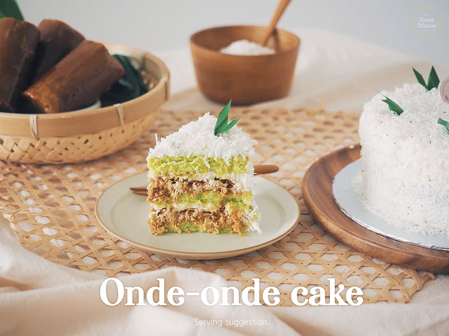 NONA MANIS® Malaysia Original Gula Malacca (Gula Melaka) Nisan Nise Kerek Sucre de palme pur de qualité supérieure Jus de sucre de sève de noix de coco (500 grammes)