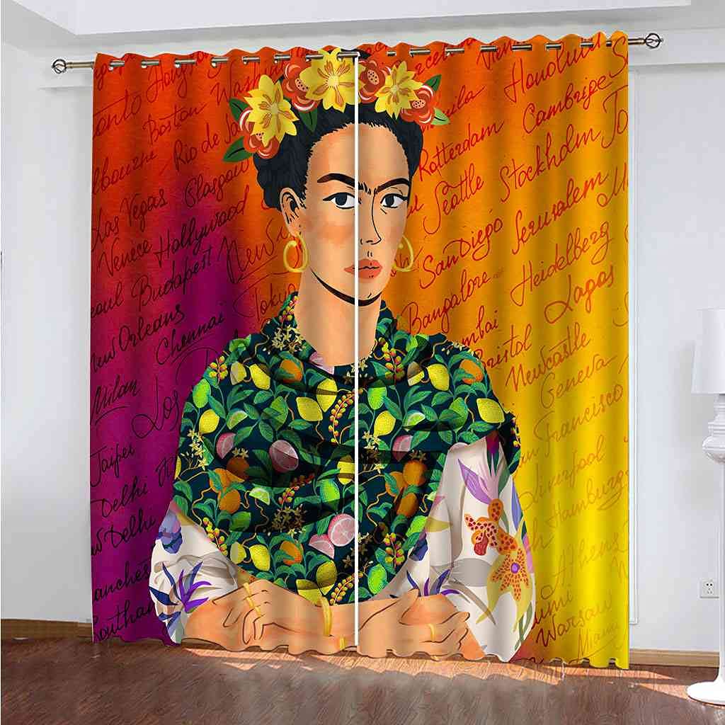 Rideaux occultants 3D pour chambre d'enfant et salon cosy 140x160