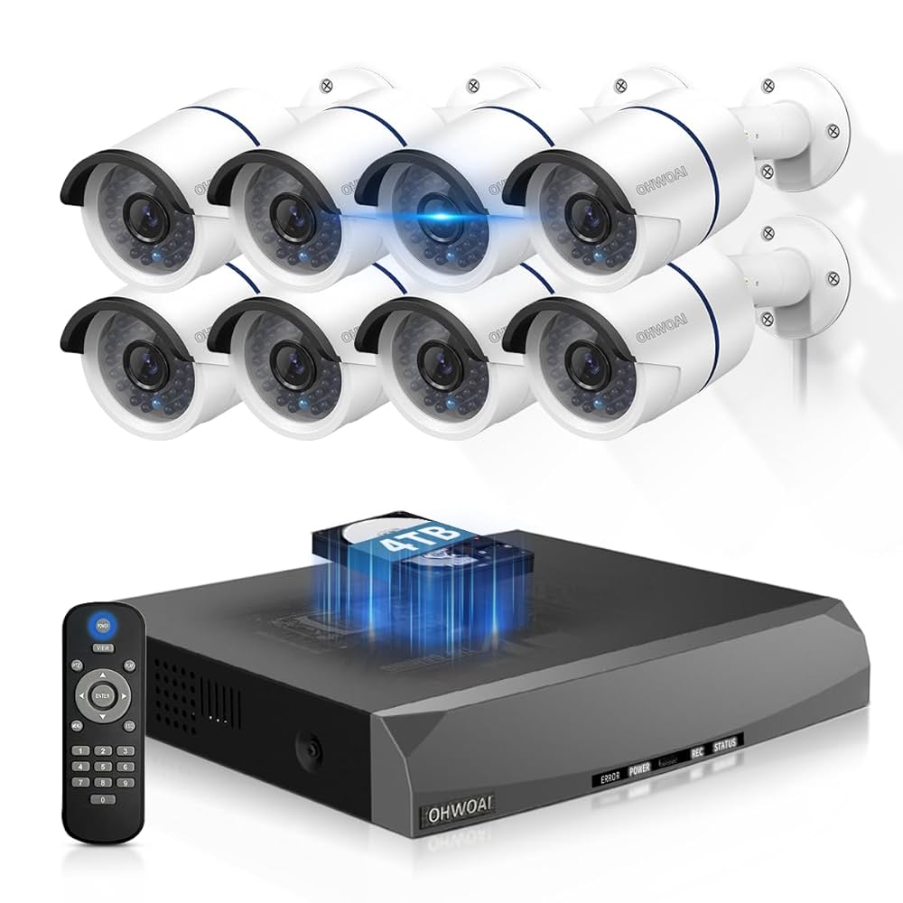 新品未使用　防犯カメラセット 監視カメラ 3台 セット　OHWOAIメーカー直販 新品未使用 防犯カメラセット 監視カメラ 3台 セット OHWOAI