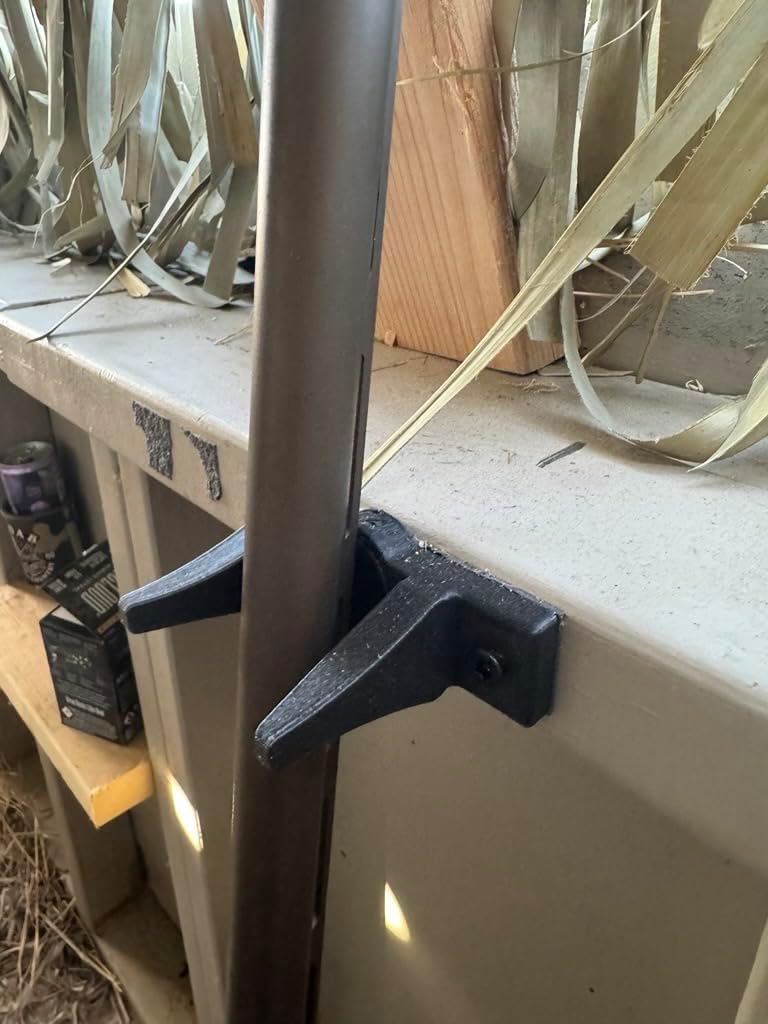 Magnetic Gun Rest for Hunting, 10-Pack, Extra-Strength Neodymium Magnet, Wide Opening, Outdoor Adhesive and Screw Holes for Mounting, Pits, A-Frames, and All Other Blinds.