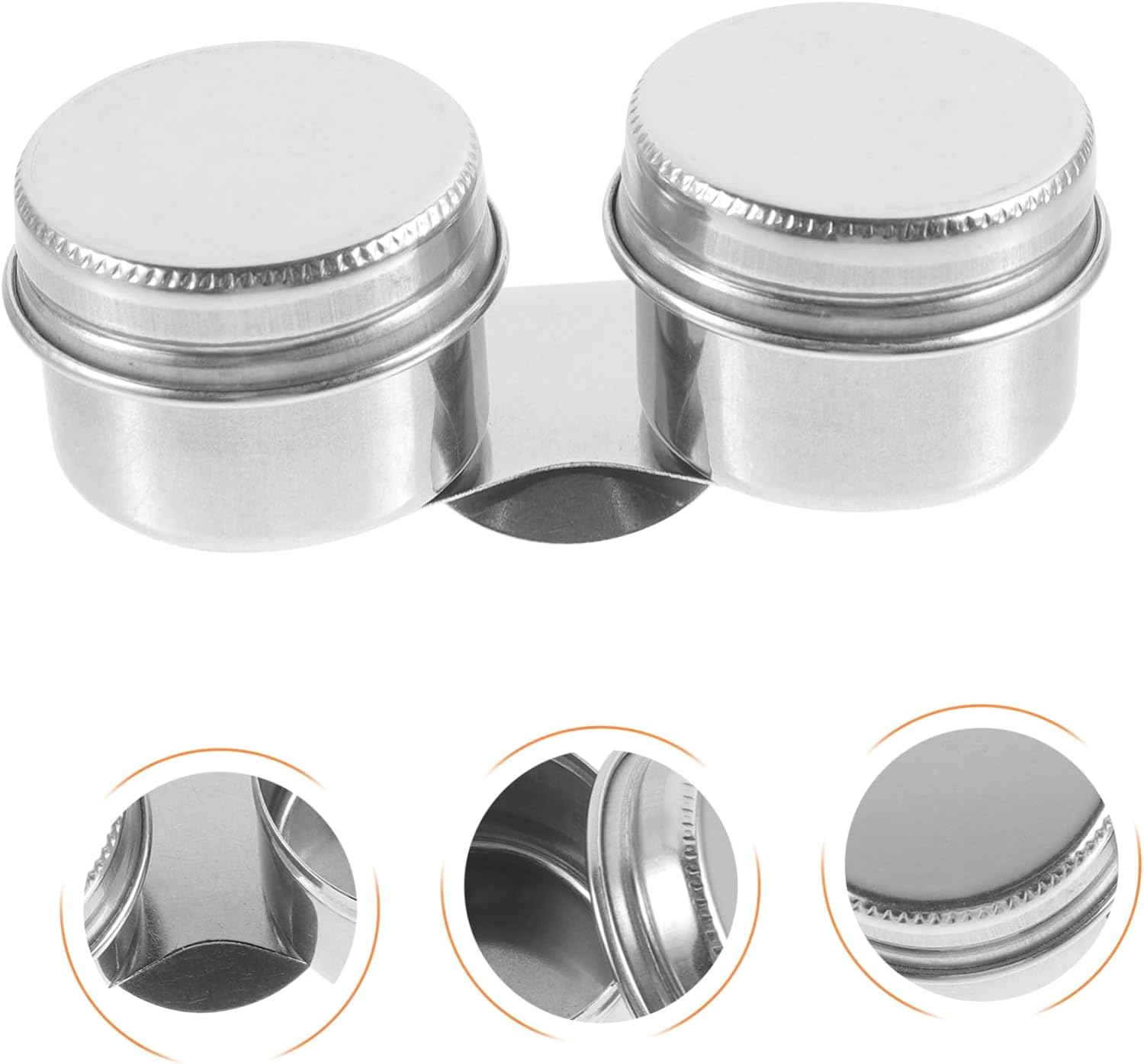 Anneome Stainless Steel Oil Palette Cup Lid for Artists Portable Brush Cleaning Jar for Oil Painting Watercolor and Art Supplies
