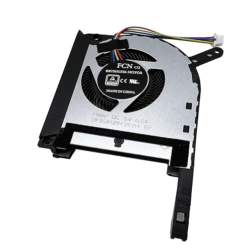 Miniatura 4 de Peideisi Ventilador de refrigeración de CPU y GPU compatible con Asus TUF Gaming FX505 FX505GE FX505GM FX705 FX705GE FX705GE-WH74 FX705GM