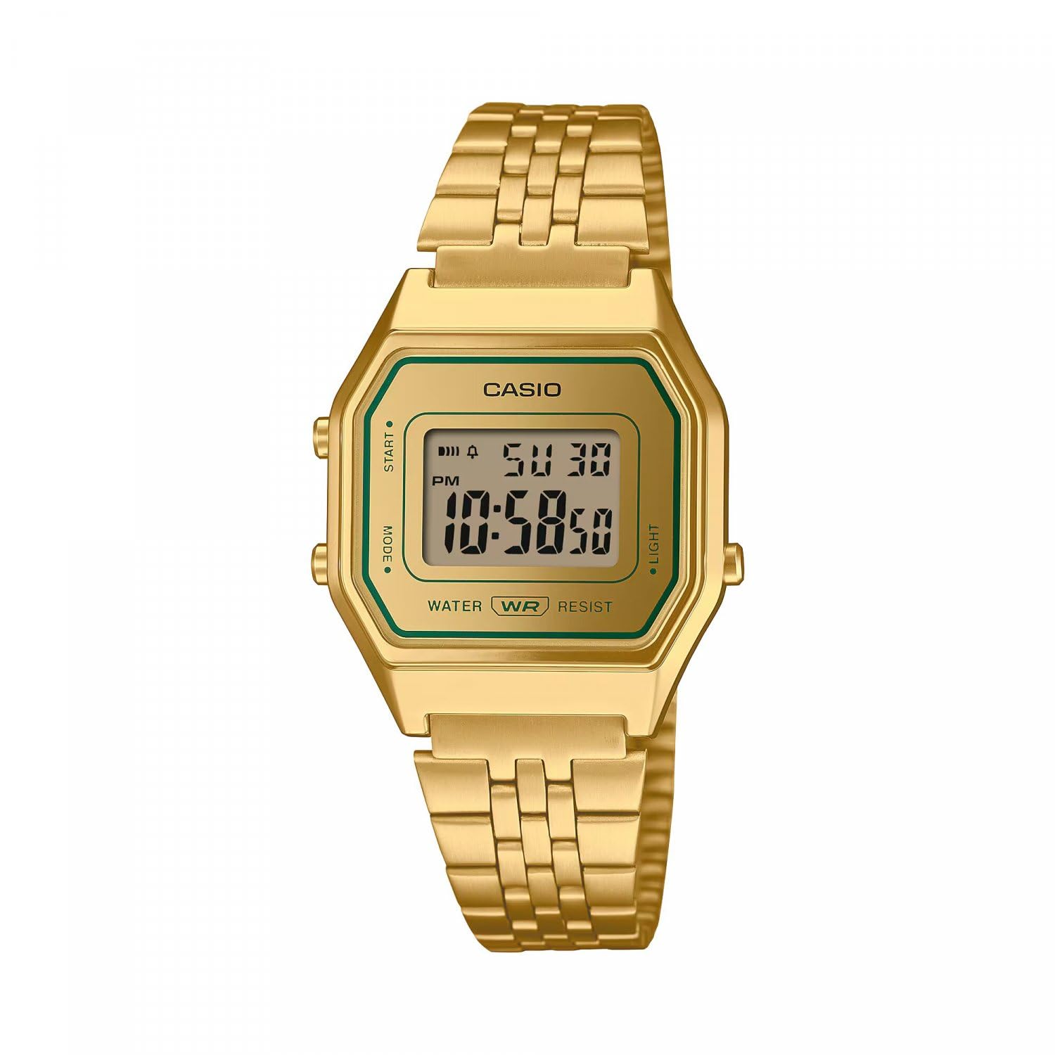 Casio Unisex Gold La680wegv-9Aef Collection 34Mm Quartz Watch In