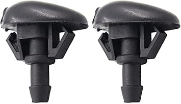 GAGALU 2 Pcs Car Front Window Windshield Wiper Washer Nozzle Jet Wiper Nozzle, For Frontier D22 1998-2004, 289313S500 Car Wiper Nozzle