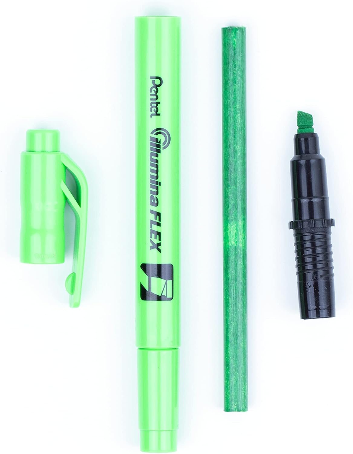 Pentel Refill For Handy-Line S Highlighter, Light Green Ink, Box of 12 (SLR3-K)