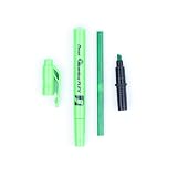 Pentel Refill For Handy-Line S Highlighter, Light Green Ink, Box of 12 (SLR3-K) – view 3