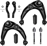 Vista 646 de Detroit Axle - Kit de suspensión frontal de 8 piezas para Dodge Journey 2009-2015, 2 brazos de control inferiores, 2 rótulas, 2 varillas