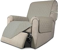 Vista 228 de Easy-Going Funda de Sofá Reclinable Reversible Funda de Sofá Resistente al Agua Funda de Sillón Protector de Muebles con Correas Elásticas