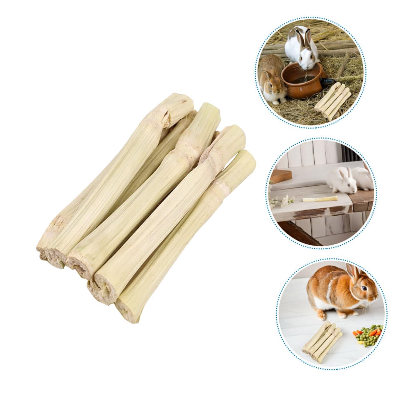 Lakritz-kauholz für Kaninchen Chinchillas Hamster Meerschweinchen Natürliche Handgemachte Kau-Sticks zur Zahnpflege Kleiner Nager Vielseitige