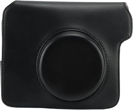 Sonew Camera Case, PU with Shoulder Strap Digital Camera Case for Black