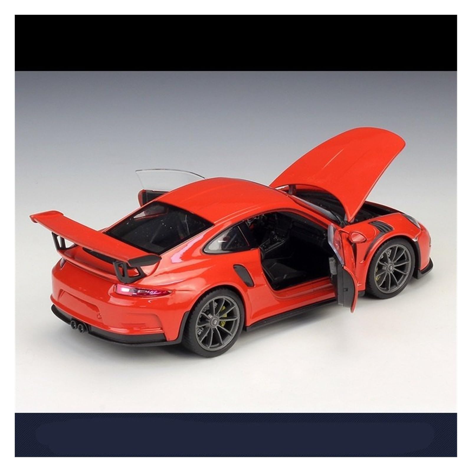 Modelo De Coche De Aleación Fundido A Presión En Metal, Modelo 1:24 para Porsche 911 GT3 RS(Blue)
