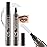 Kaely 2Pcs Eyebrow Pencils for Women, 4 Tip Magical Precise Waterproof Brow Pen, Microblading Eyebrow Contouring Pen, lapiz de cejas 3d Eye Brow Gel, 24h Smudge Proof,04 Grey