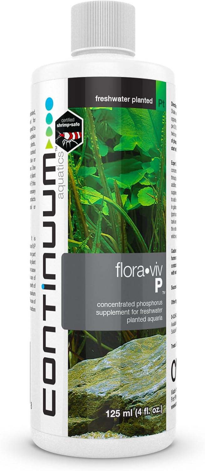 Continuum Aquatics Flora Viv P – Concentrated Phosphorus Supplement for Freshwater Planted Aquariums