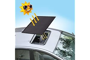 Breathable Magnetic Car Sunroof Sun Shade for Camping
