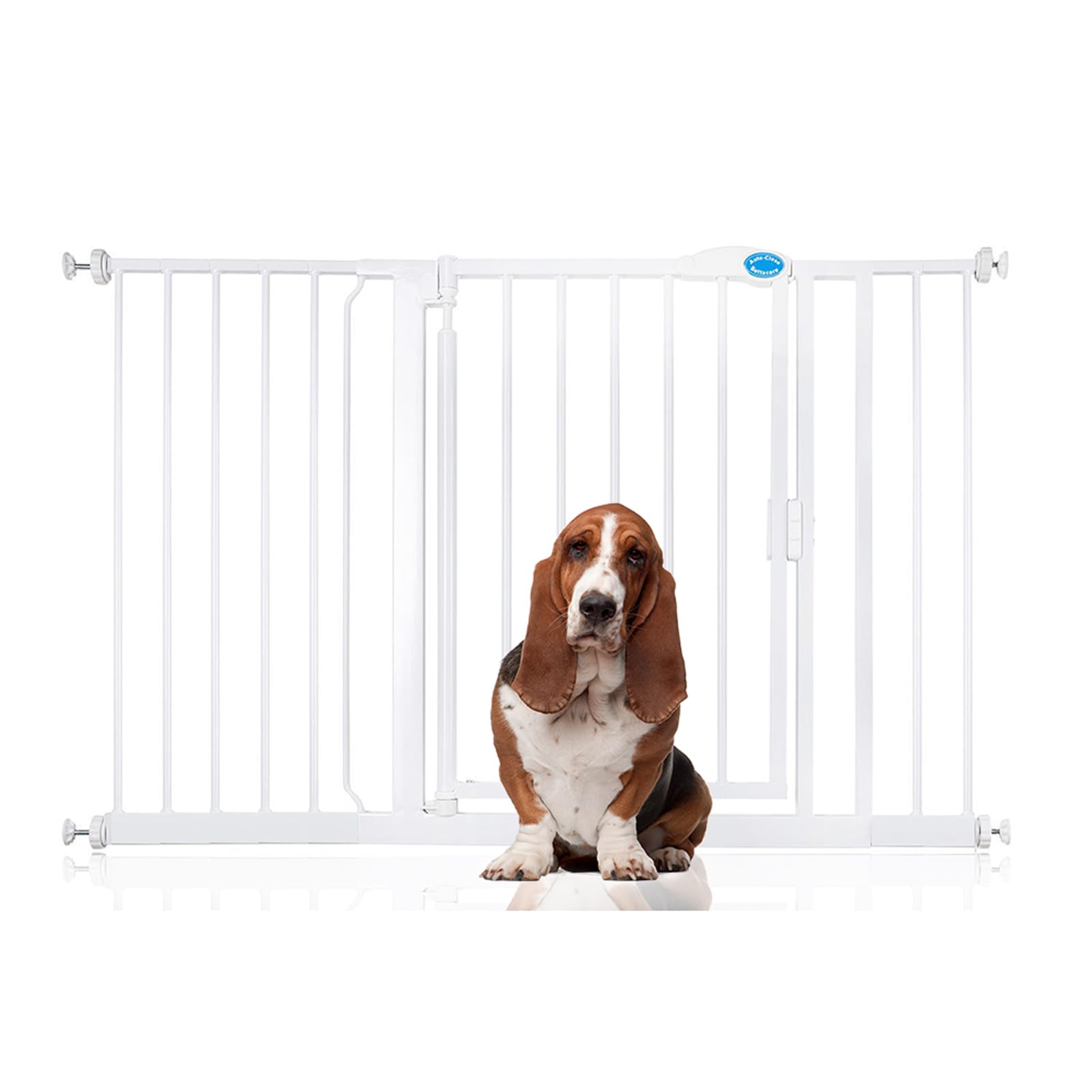 Bettacare Auto Close Pet Gate, 75cm - 82cm, Matt Black, Pressure Fit Stair Gate for Dog & Puppy, Safety Barrier for Doors Hallways and Spaces, Easy Installation — view 9