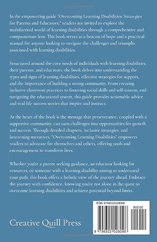 Overcoming Learning Disabilities: Strategies for Parents and Educators