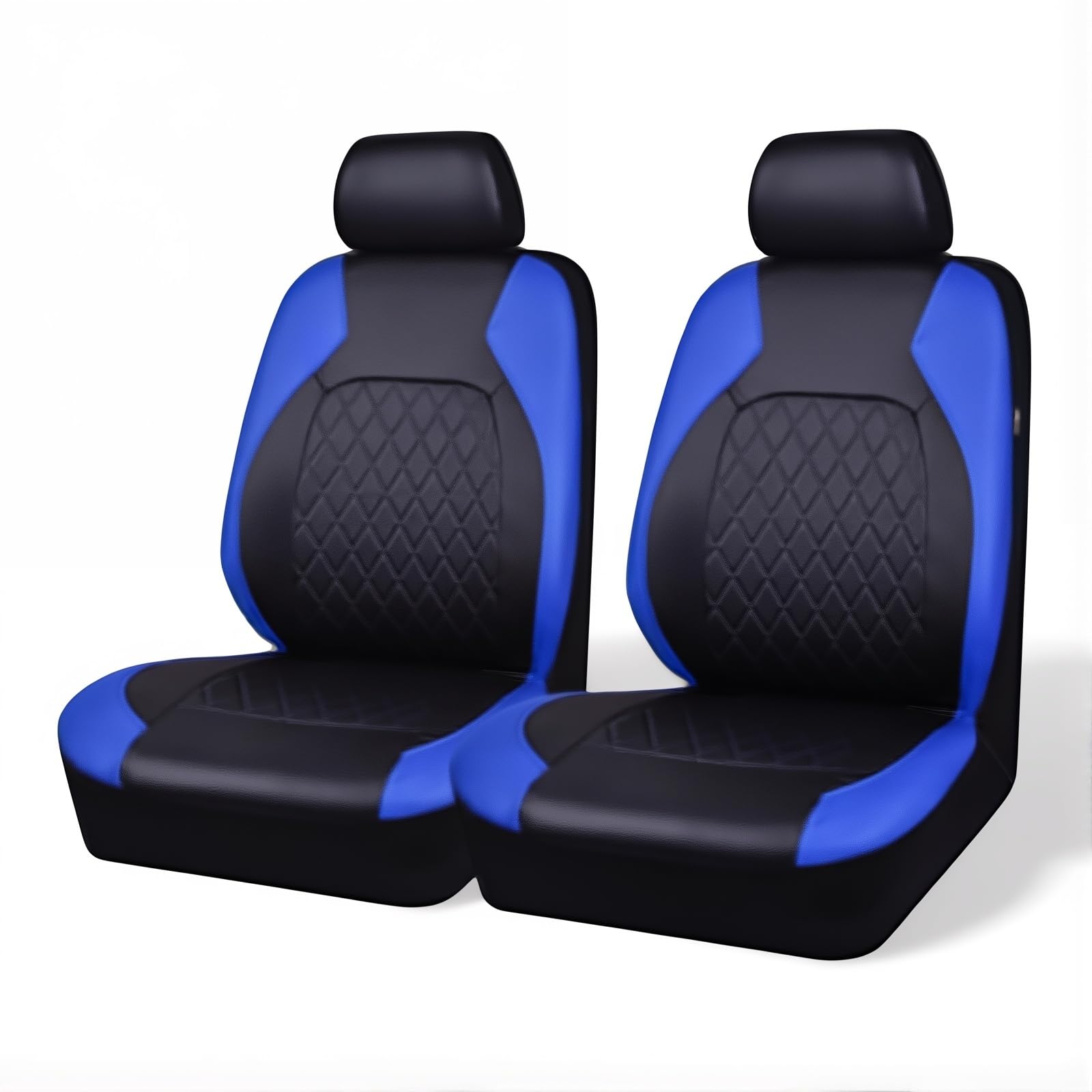 GSYDMHLKP Car Seat Covers for Audi Q2/Q3 8U/Q3/Q3 Sportback/Q5 8R/Q5 Sportback/Q5 2005-2023 2024 Cars Front Seat Covers Comfortable and Breathable Nonslip Interior Accessories,A
