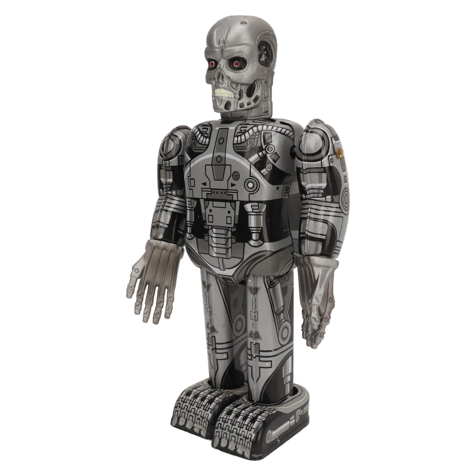MS288 Giocattolo da Collezione per Adulti Robot retrò Giocattolo di Latta in Metallo con meccanismo a orologeria retrò