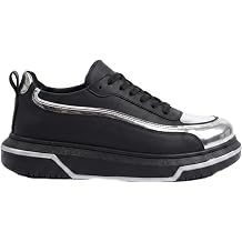 ZRC241X Y ksek Kalite Ortopedik Taban Ba c kl  Erkek Sneaker Siyah G m