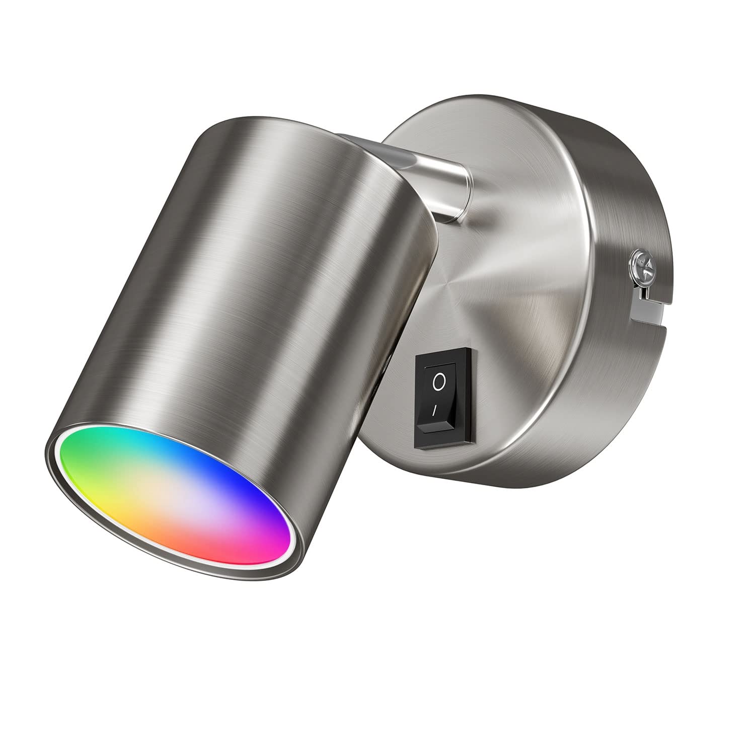 Applique Da Parete WAIKA - Design Moderno | Orientabile 90° | Interruttore Incorporato | Per Interni - Foto 6