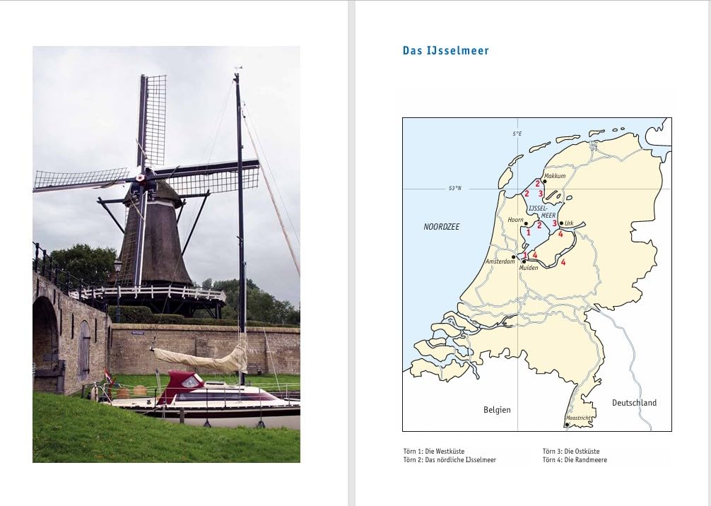 Törnführer Holland 2: Das IJsselmeer und die nördlichen Provinzen der Niederlande