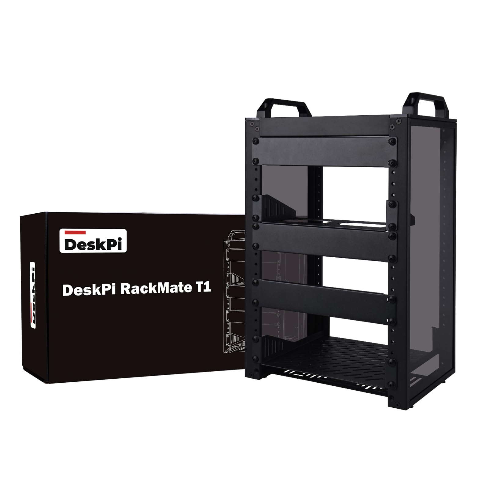 Geeekpi 8U DeskPi基板付き Amazon.com: GeeekPi 8U Server Cabinet, 10 inch Server Rack