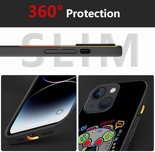 Miniatura 5 de Funda compatible con iPhone 14, funda de teléfono de llama con cactus para mujeres y niñas, funda de TPU suave a prueba de golpes, funda protectora