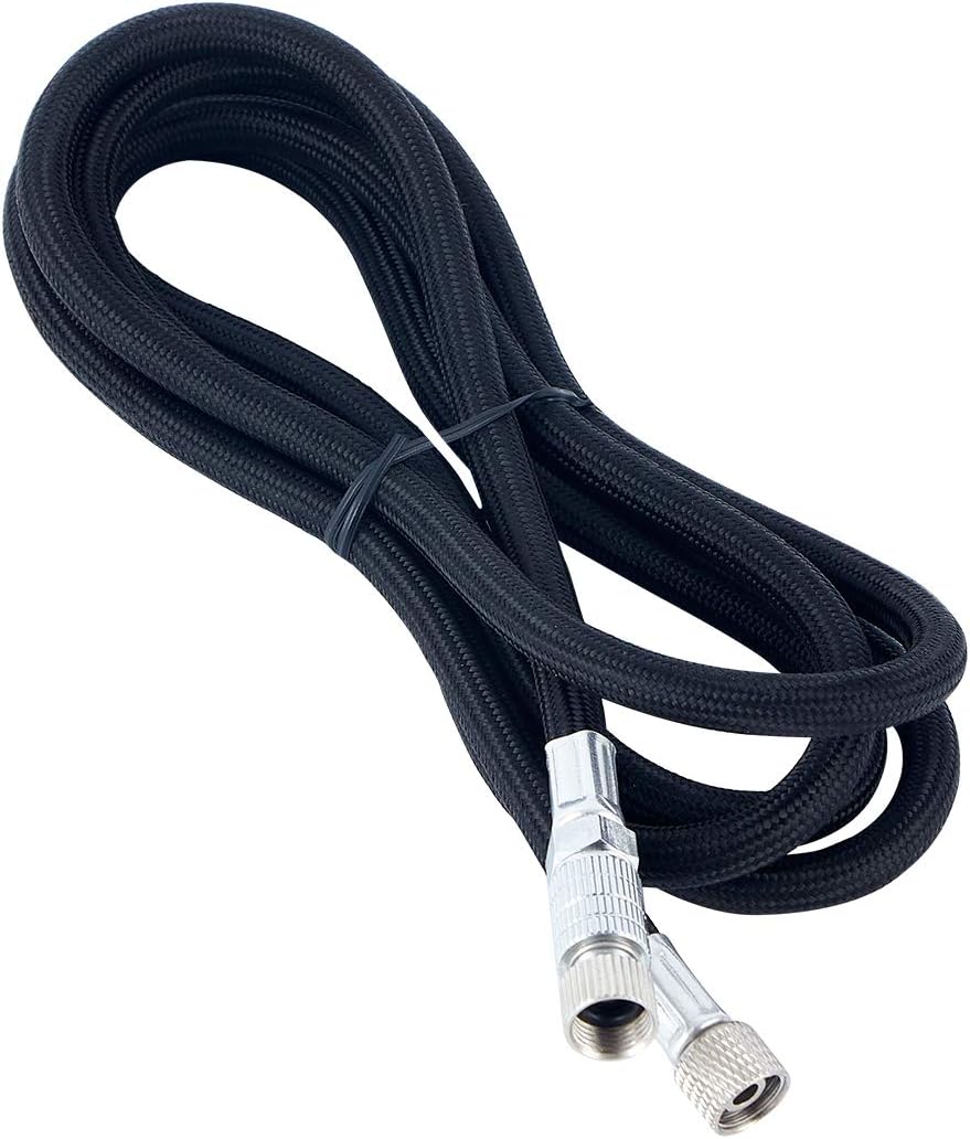 3M Braided Airbrush Air Hose 1/8"-1/8" Adaptor fitting with Quick Disconnector
