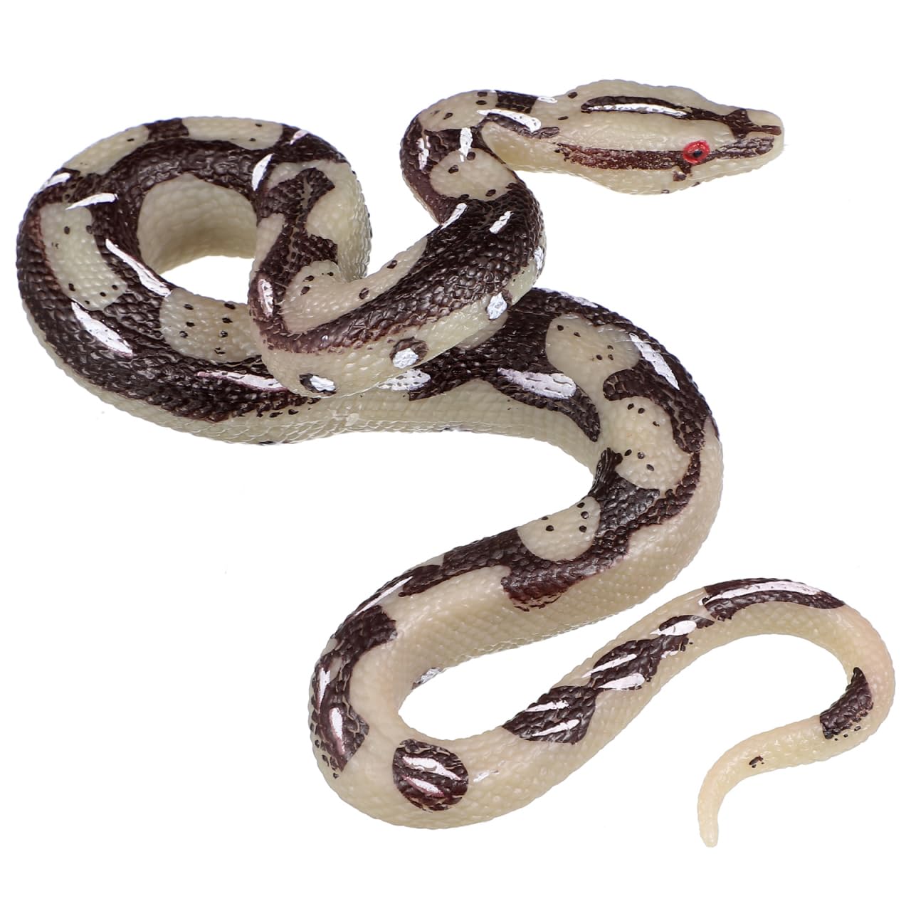 Amazon | フェイクヘビ 5.7インチ、リアルな蛇のおもちゃ 怖いいたずら