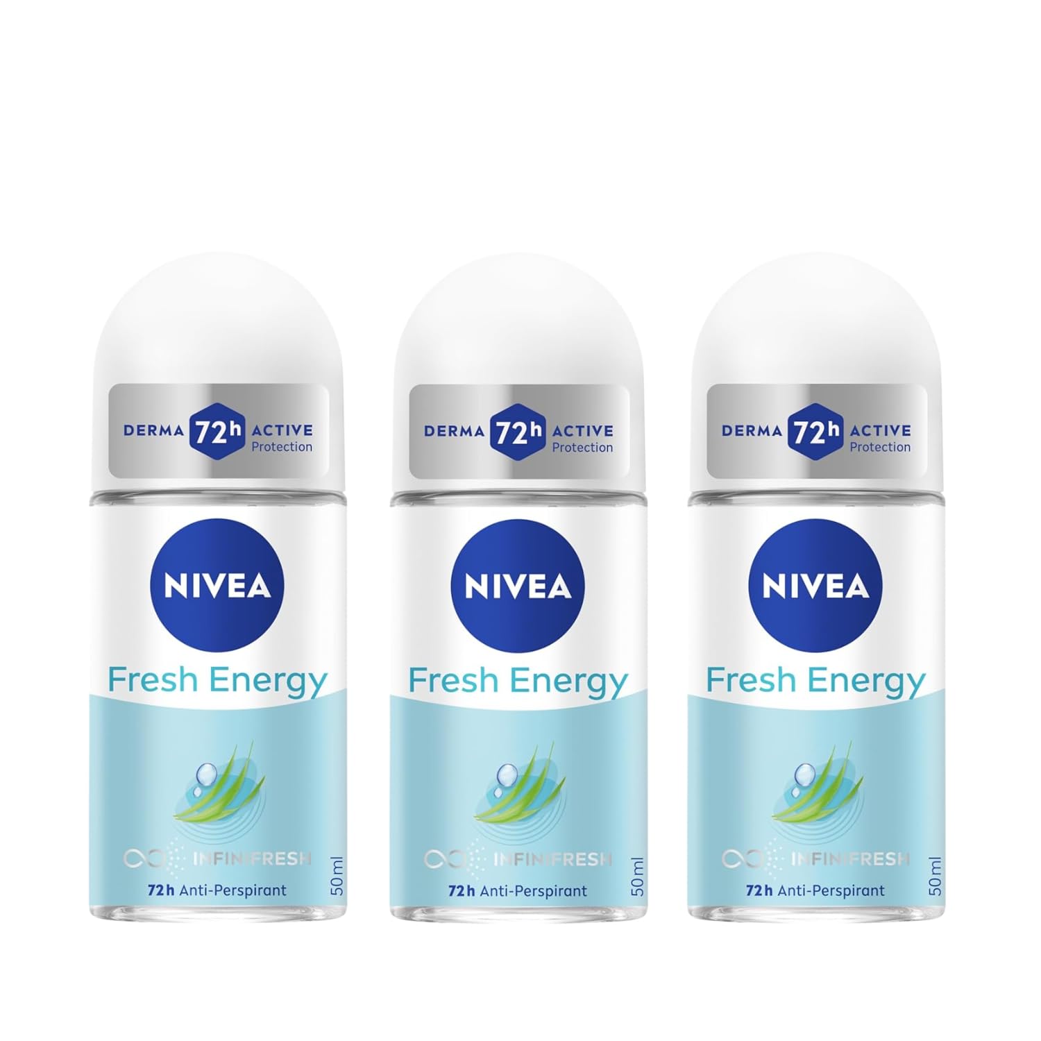 Amazon.com : NIVEA Energy Fresh Roll-On Anti-Perspirant Deodorant