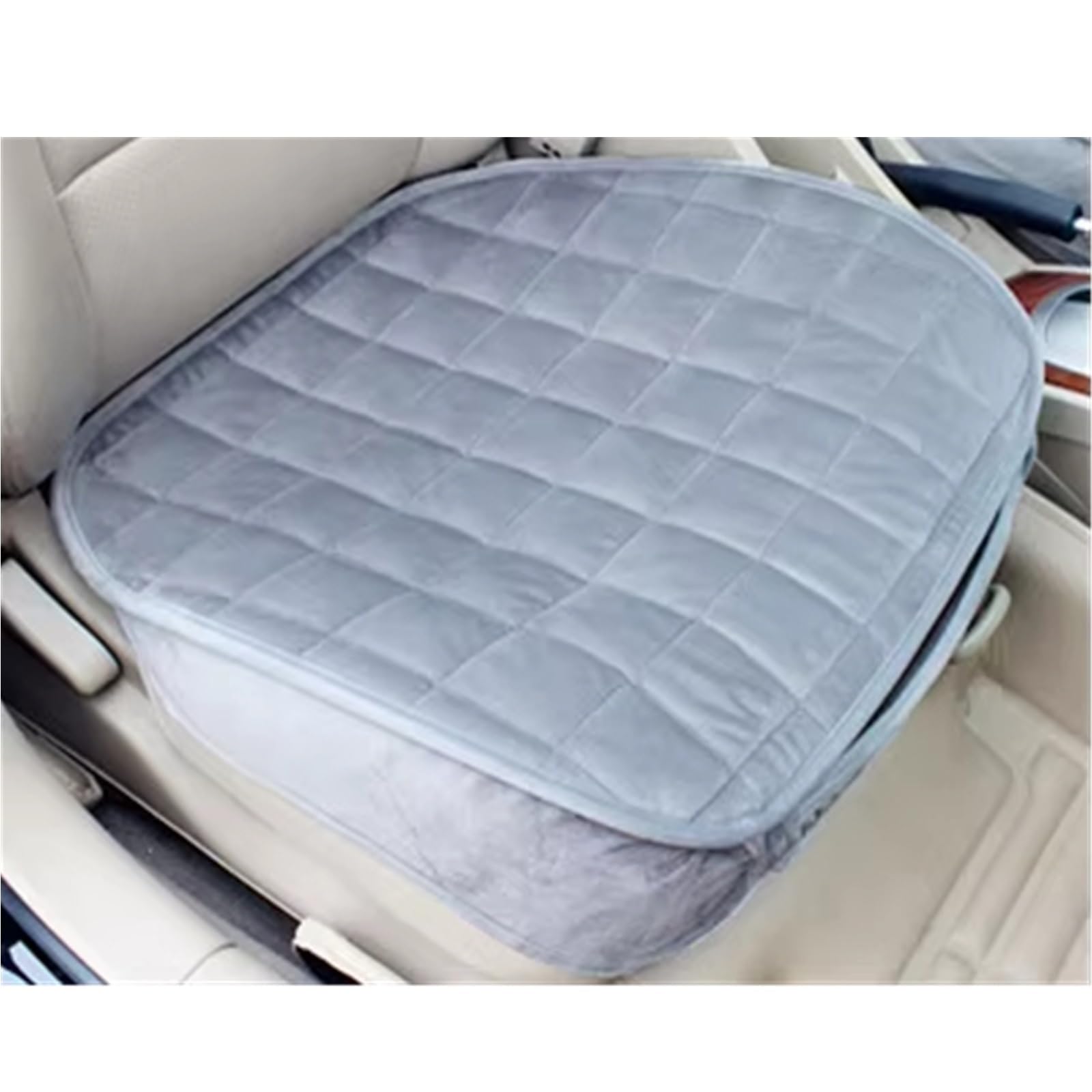 Juego Completo De Cojines Antideslizantes Para Asientos De Coche, Accesorios Universales Para Invierno, Fáciles De Instalar.(Gray)