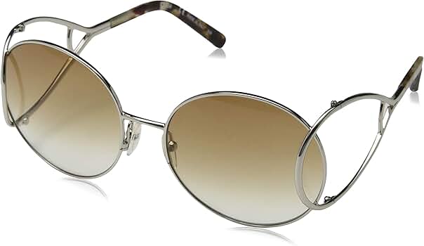 Amazon.co.jp: サングラスChloe ce124s 043シルバー/ブラウン