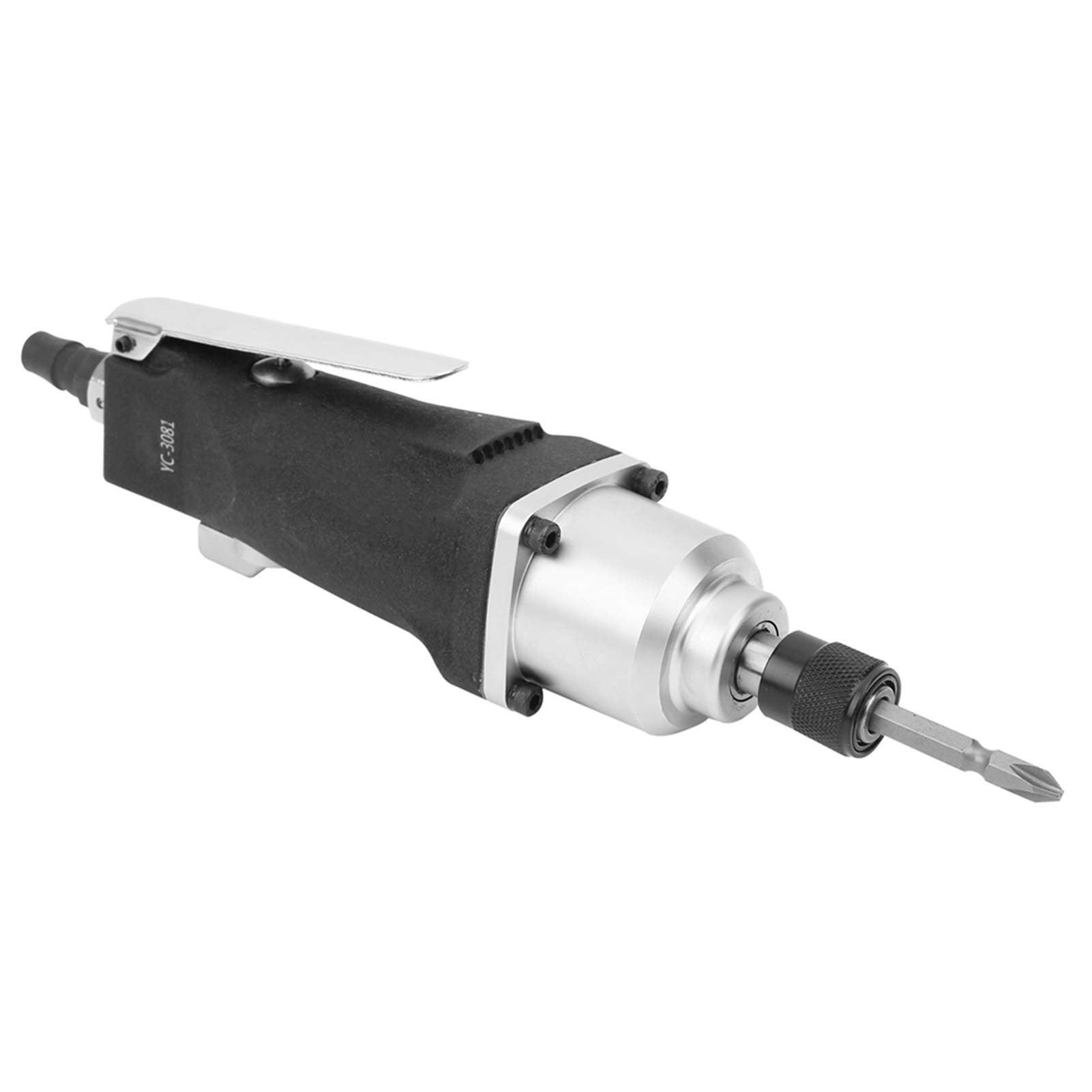 Cacciavite Pneumatico Manico Dritto Grado Industriale 9500 Giri/min Strumento di assemblaggio Coppia 80 N M Struttura a Doppio Martello per Assemblaggio di Mobili Meccanico (Stile UE)