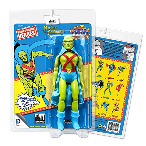 Super Powers 8 Inch Action Figures with Fist Fighting Action Series 3: Martian Manhunter