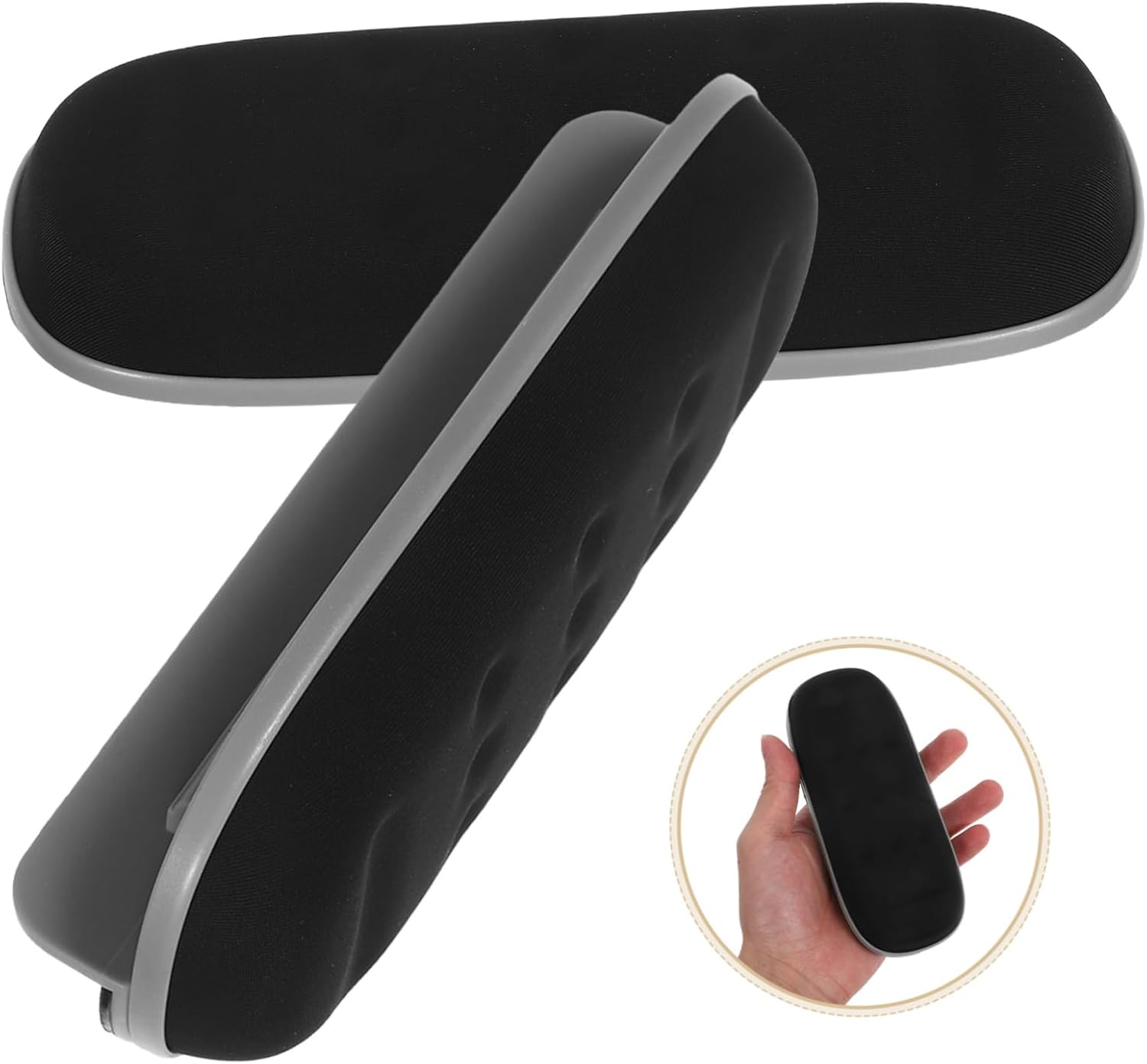 1Pair Desk Elbow Pad Non Slip Arm Rest for Office Home Slow Rebound Material Easy to Clean Surface Stylish Design Comfort for Elbow Support