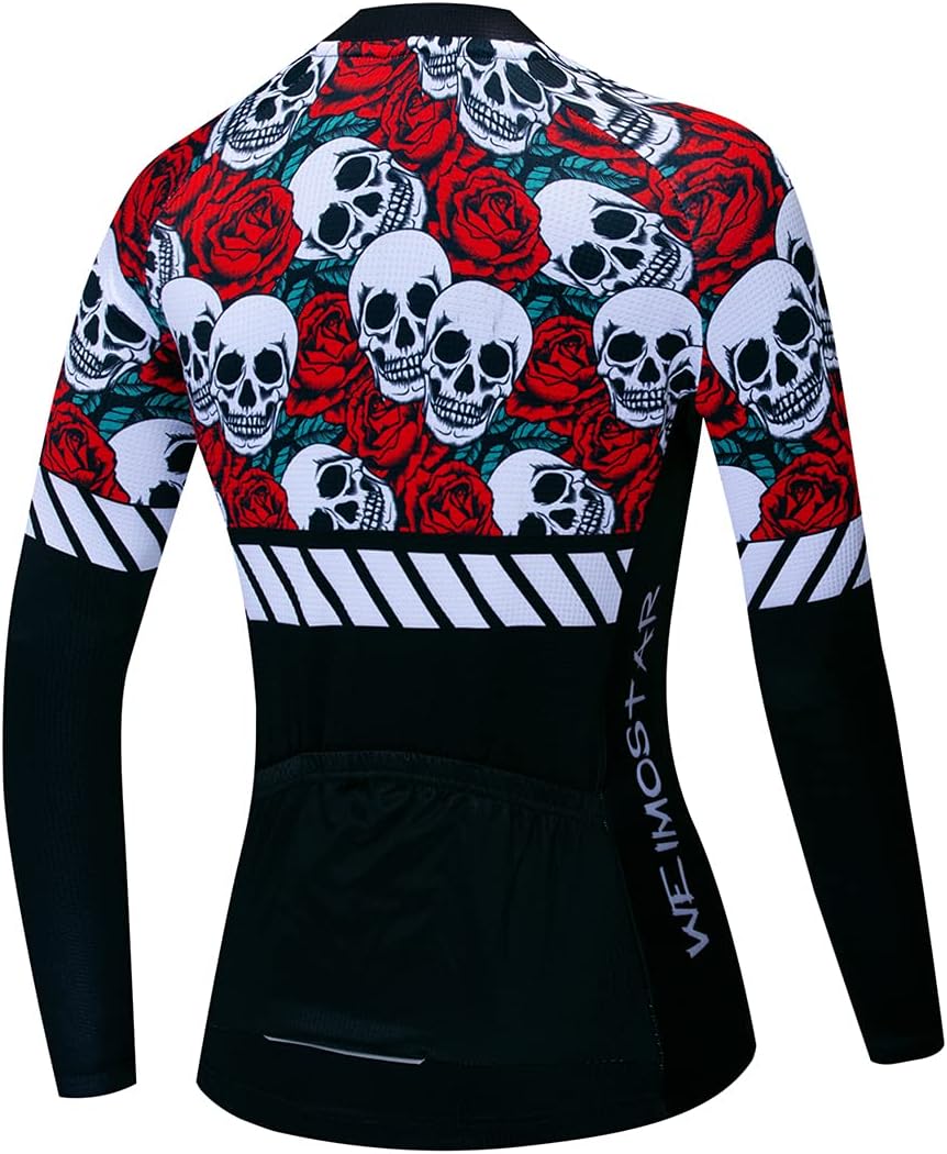 Hotlion Women Long Sleeve Cycling Jersey Female Mountain Bike Clothes Bike Jackets Breathable