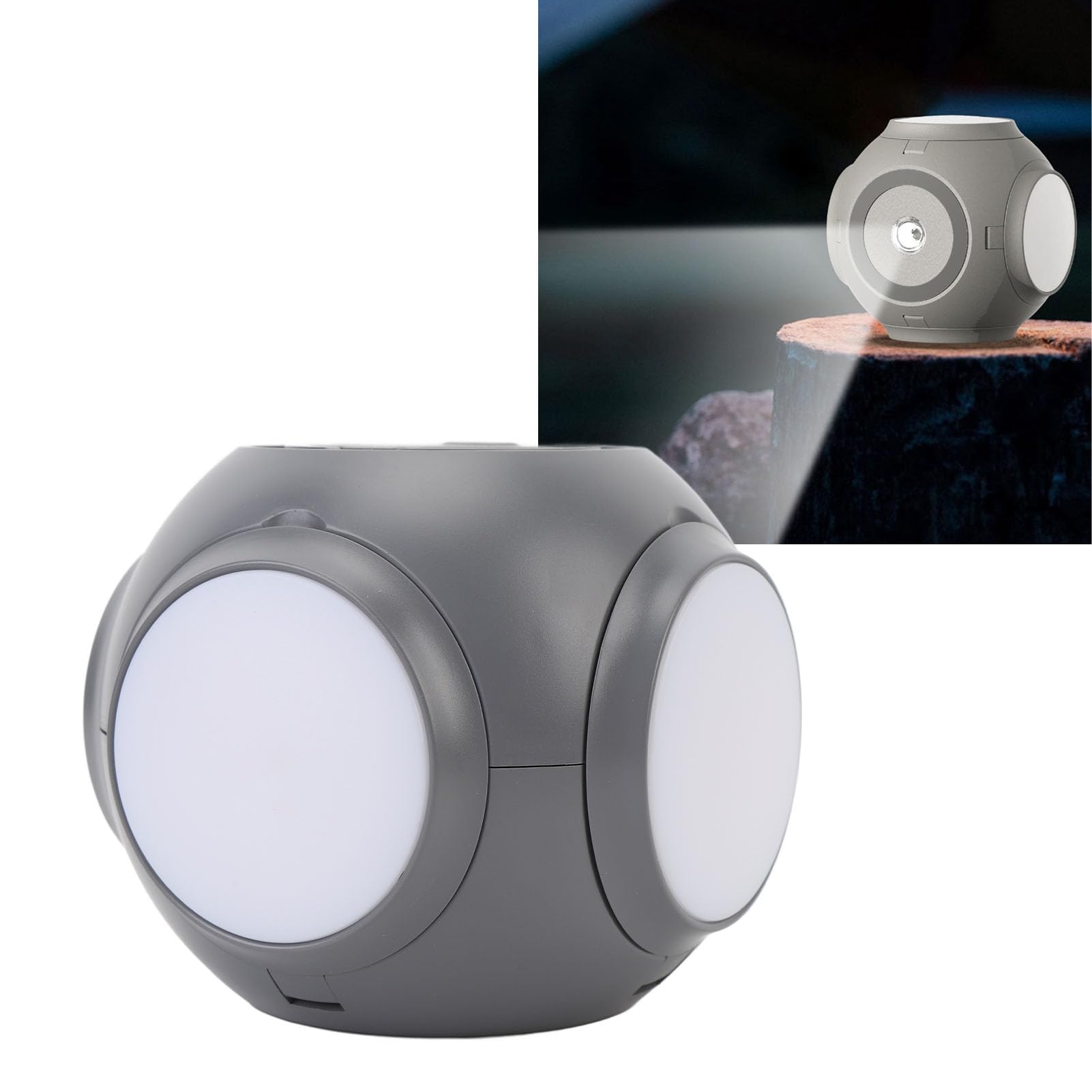 Luce da campeggio pieghevole Lanterna ricaricabile 10000Mah Power Bank Luce da tenda a LED portatile per la pesca escursionistica