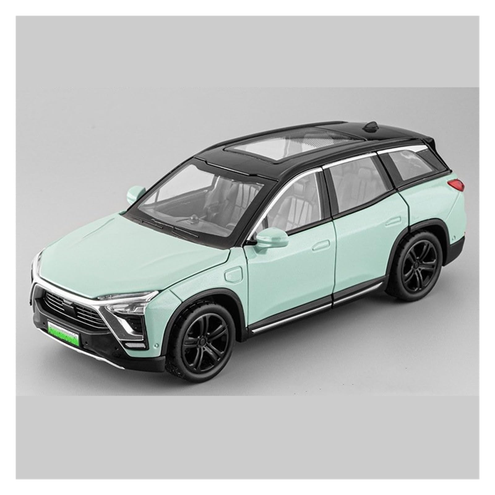 MOCALUX Scale Die-Cast Model Car 1:32 For NIO ES8 Alloy Die Casting Model Car Ornaments(Green)