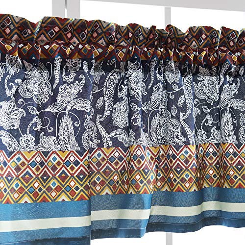 Barefoot Bungalow Vista Window Valance, Multi #TOP2