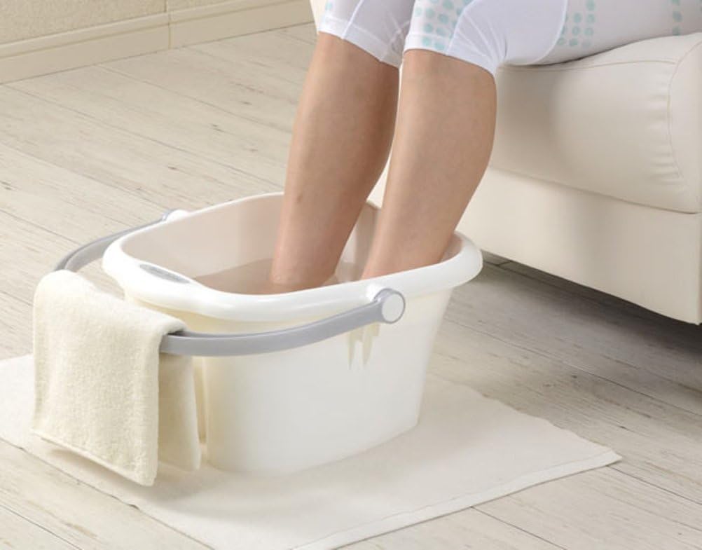 Inomata Chemical 2503 Inomata Foot Bath, Relaxing, Cold Protection, White
