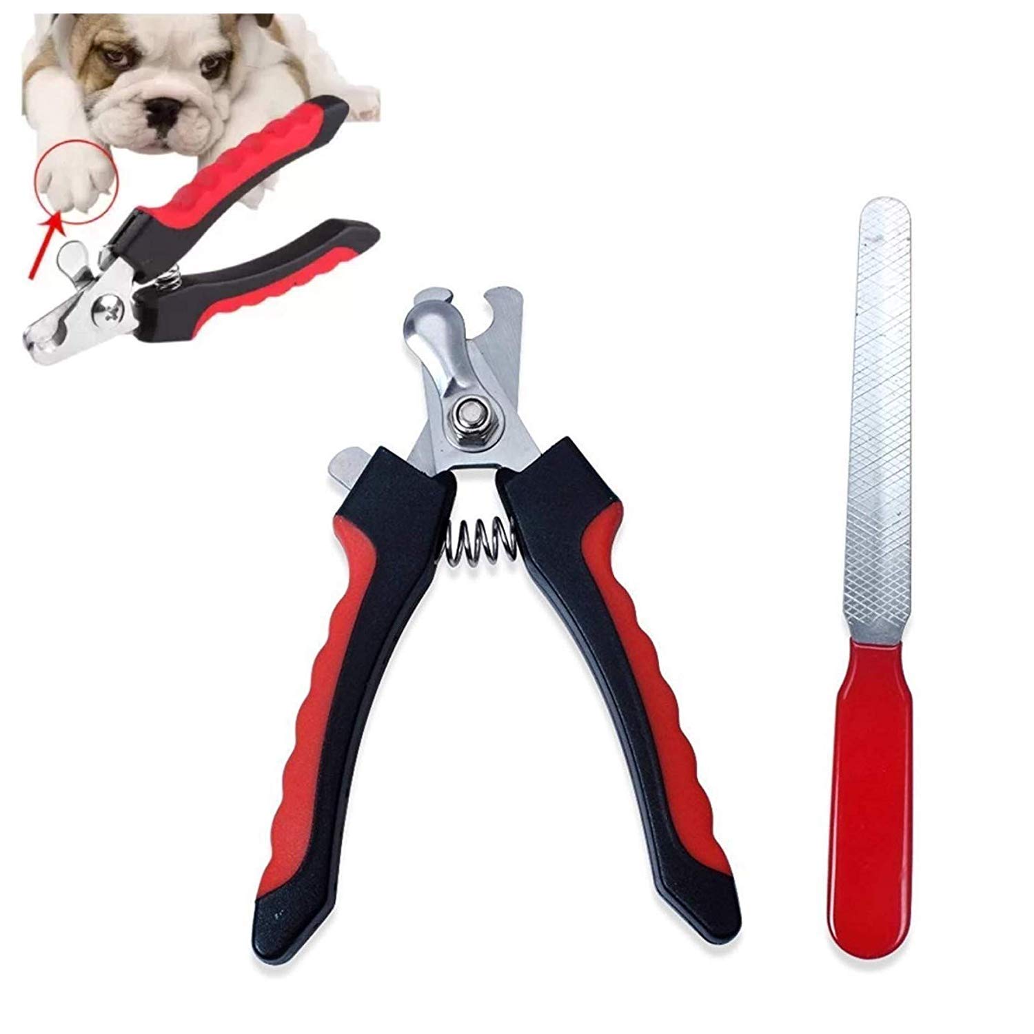 PSK Stainless Steel Dogs Nail Clipper and Filer (Large) (B07N3R28P6) Amazon Price History, Amazon Price Tracker