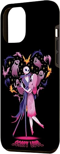 Miniatura 2 de iPhone 12 Pro Max Disney The Nightmare Before Christmas Jack Sally Scary Love Case