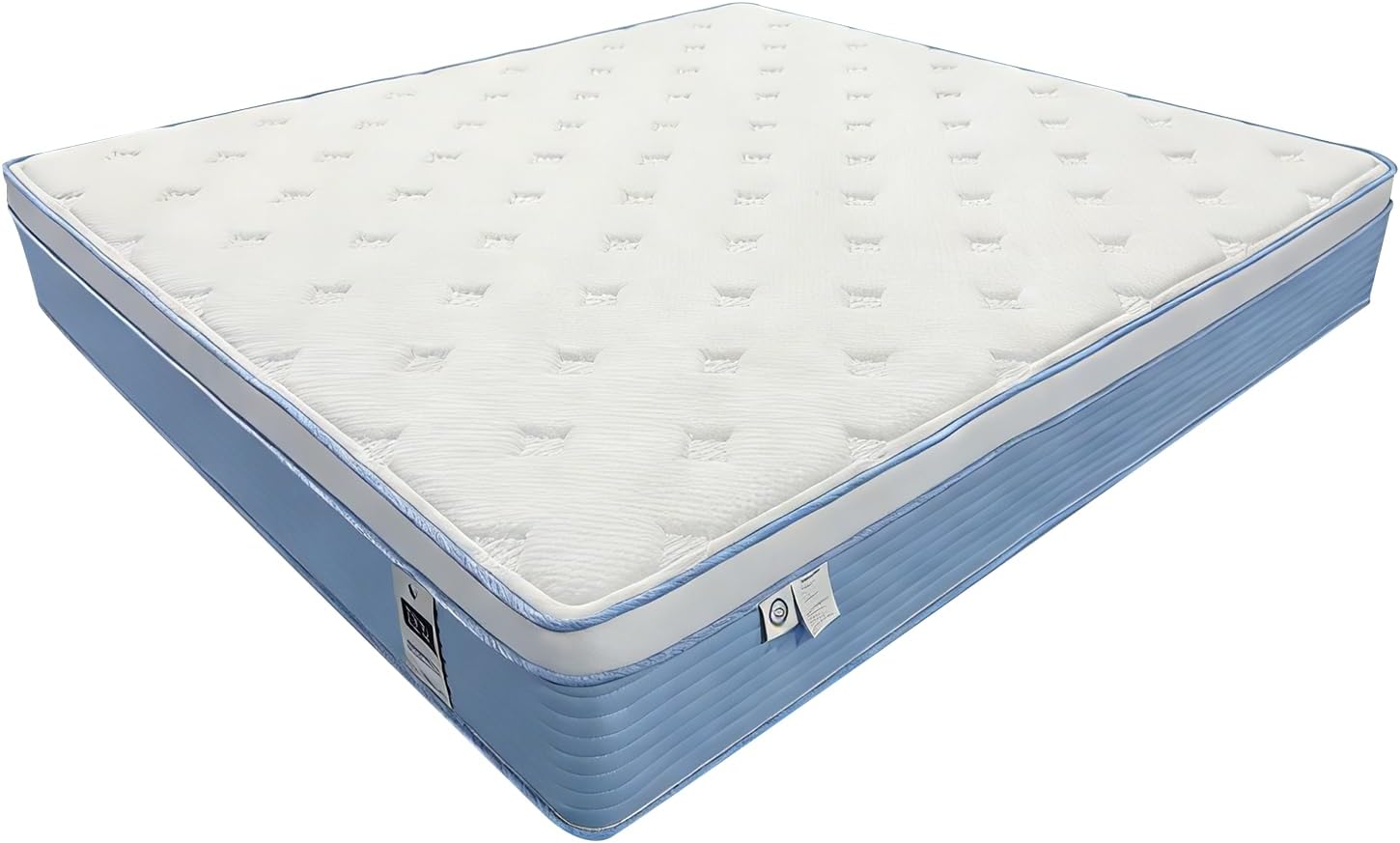 12 Inch Queen Hybrid Mattress in a Box - Memory Foam & Pocket Springs, Medium Firm, Motion Isolation Technology, Cooling Breathable Design, Pressure Relief, Edge Support
