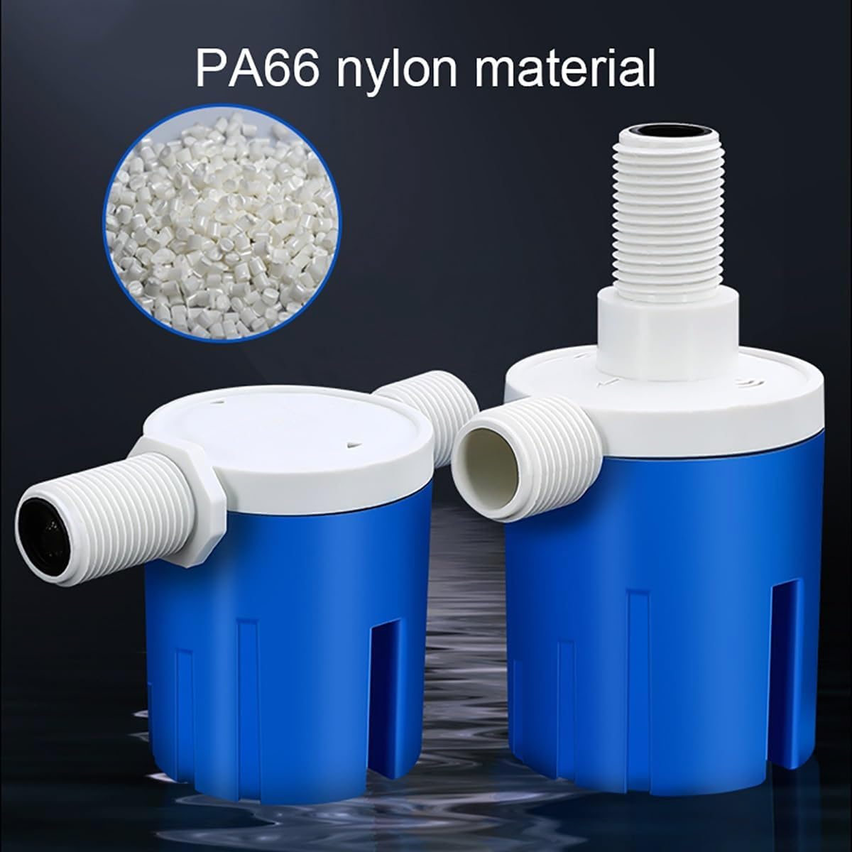 Float Ball Valve, Automatic Water Level Control Valves, Internal Installatio Tank Tower Pool Float Switch(Upper Inlet Water,DN25 1")