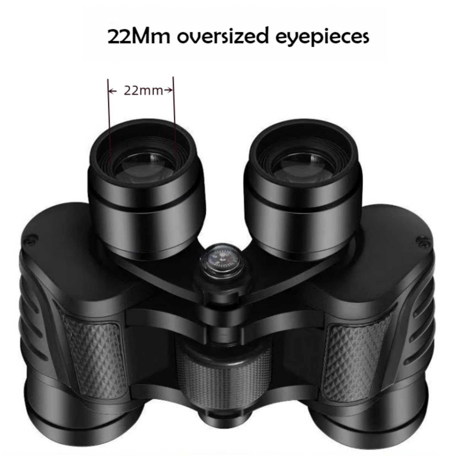 Binocolo HD ad alto ingrandimento 80 x 80 con visione notturna, per osservazione della luna, bird watching, compatibile con smartphone portatile