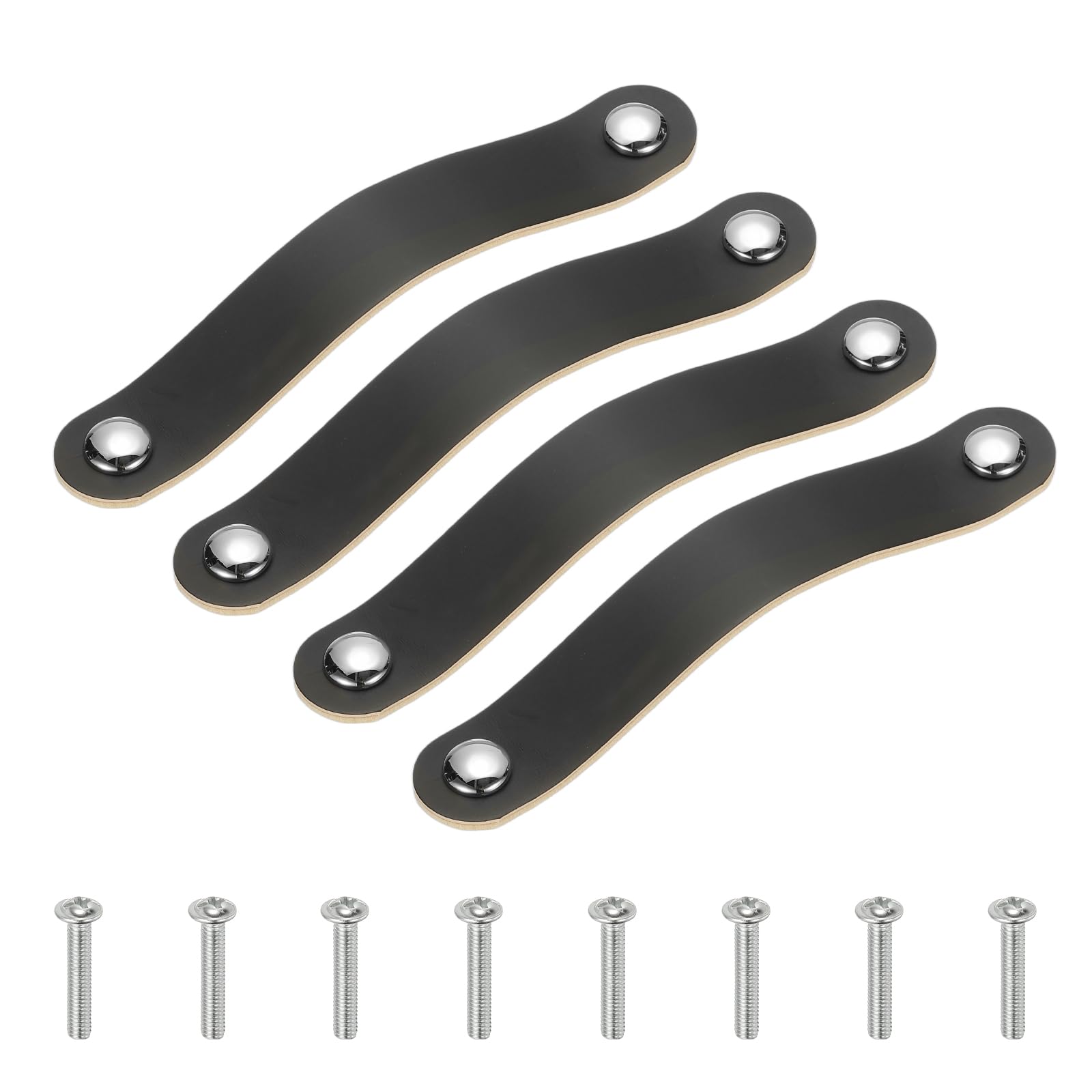 PATIKIL Leather Drawer Pulls