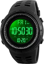 Relógio Masculino Skmei Led Digital 1251 A Prova D’Água - Preto