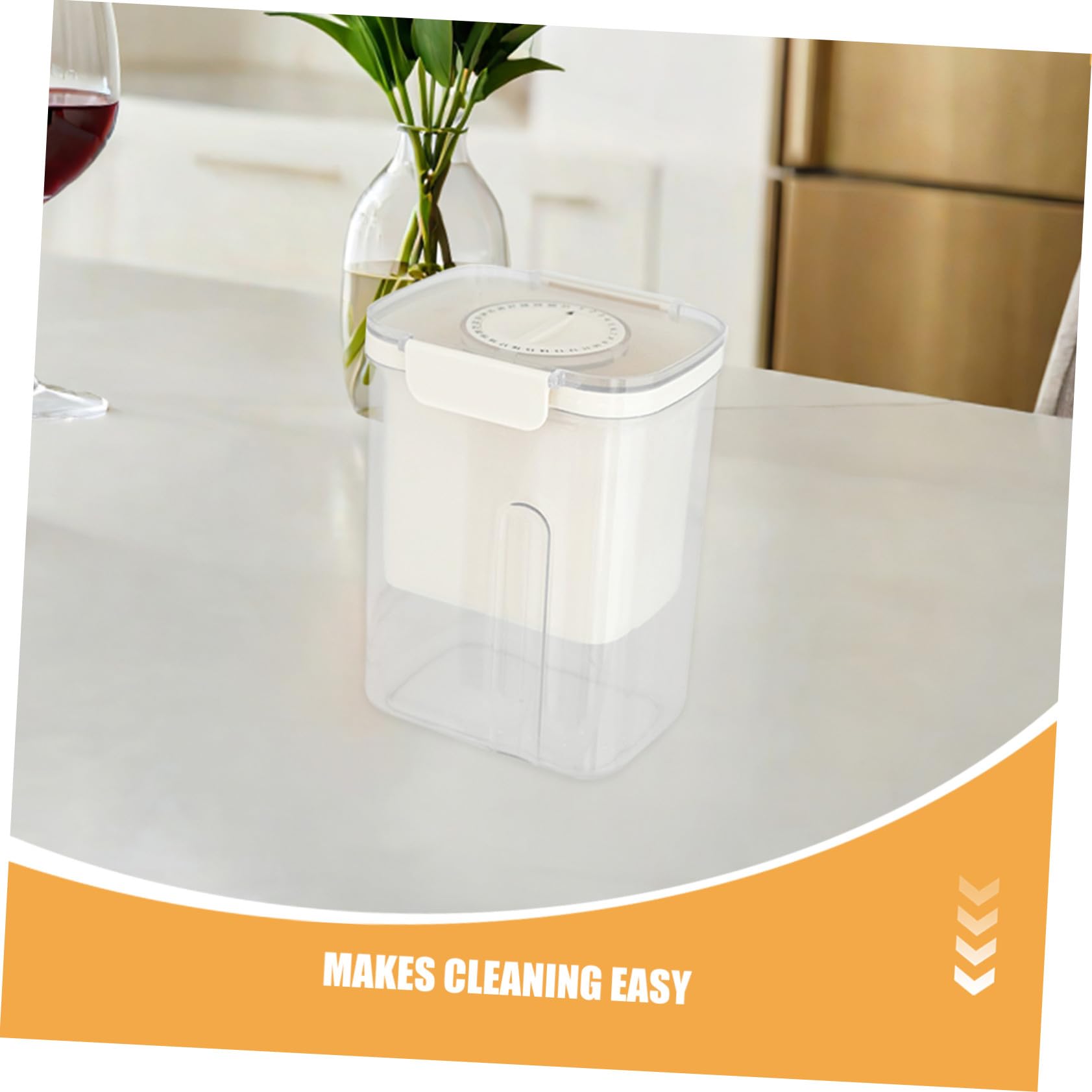 Toyvian 2 Piezas Filtro de Yogur con Colador de Malla Fina para Hacer Queso y Yogur Casero Reutilizable Fácil de Limpiar para Uso Doméstico