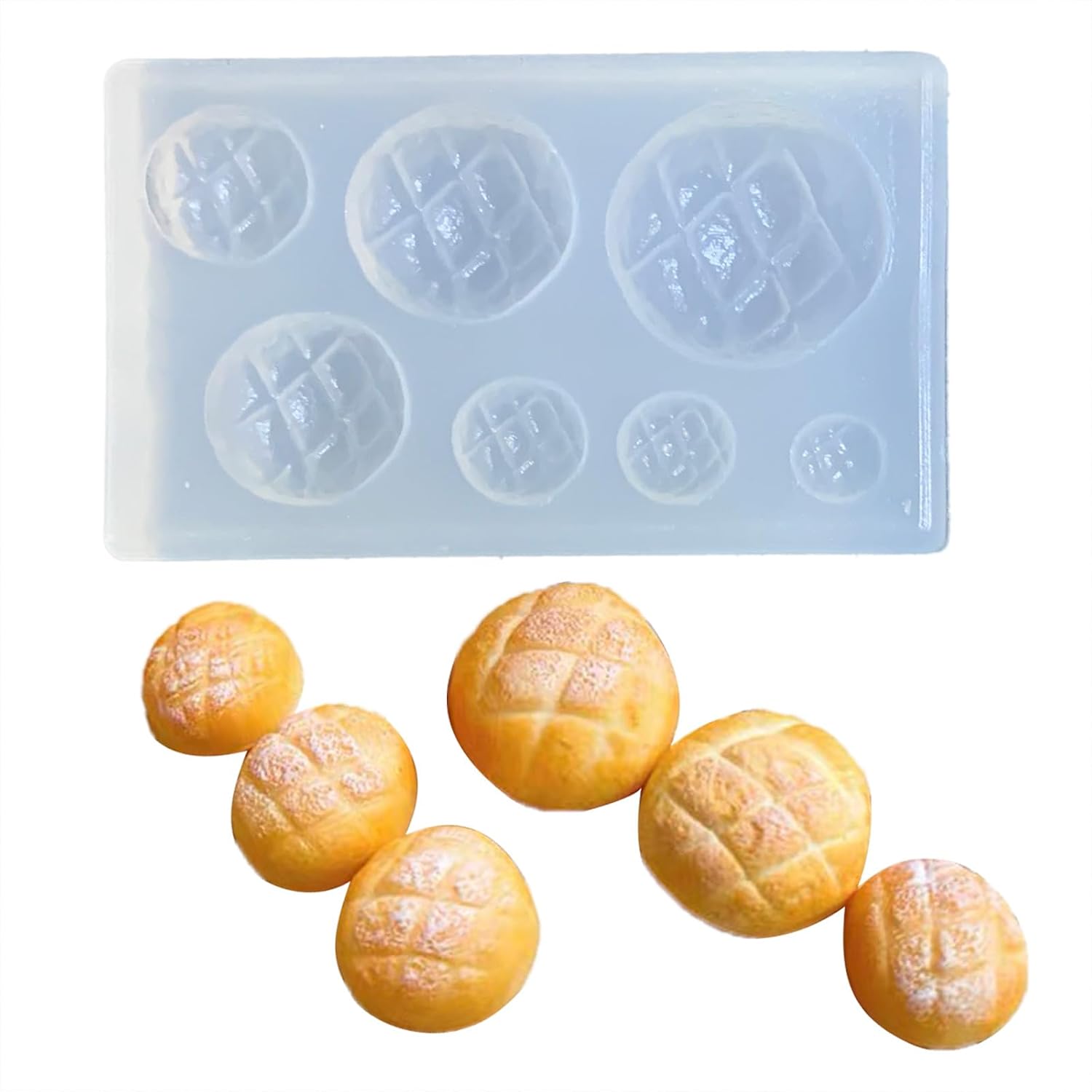 Molde de silicona para galletas, pan y decoración de pasteles miniatura 1