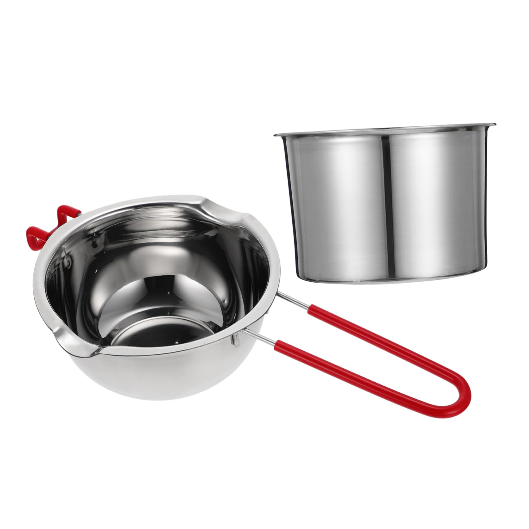 Totority Stainless Steel Melting Pot Picnic Cheese Fondue Set Cheese Fondue Pot